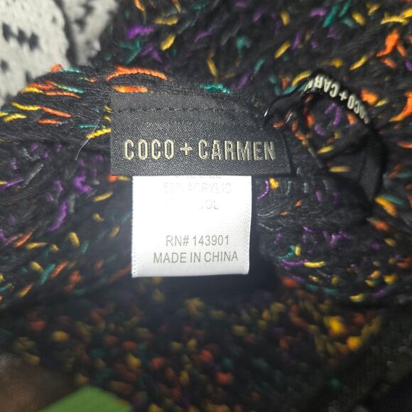 Coco + Carmen Vibrant Knit Scarf - Picture 3 of 4